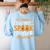 Halloween Teacher I Teach The Most Spooktacular Students Men Women Women's Sweatshirt Back Print Light Blue Halloween Teacher I Teach The Most Spooktacular Students Men Women Women's Sweatshirt Back Print Light Blue