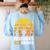 Halloween Teachers Science Math Teachers Love Brains Women's Sweatshirt Back Print Light Blue Halloween Teachers Science Math Teachers Love Brains Women's Sweatshirt Back Print Light Blue