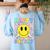 Happy Dot Day Shirts Teacher Student Girls Kids Smile Face Women's Sweatshirt Back Print Light Blue Happy Dot Day Shirts Teacher Student Girls Kids Smile Face Women's Sweatshirt Back Print Light Blue