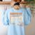 Haunted By 67 Halloween 67 Meme Six Seven Teacher Women's Sweatshirt Back Print Light Blue Haunted By 67 Halloween 67 Meme Six Seven Teacher Women's Sweatshirt Back Print Light Blue