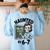 Haunted 67 Skeleton Math Teacher Halloween Costume Math Pun Women's Sweatshirt Back Print Light Blue Haunted 67 Skeleton Math Teacher Halloween Costume Math Pun Women's Sweatshirt Back Print Light Blue