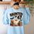 Haunted By 67 Teacher Ghost Pumpkin Halloween Costum Women's Sweatshirt Back Print Light Blue Haunted By 67 Teacher Ghost Pumpkin Halloween Costum Women's Sweatshirt Back Print Light Blue