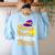 Hocus Pocus Everybody Focus Halloween Teacher Men Women Kids Women's Sweatshirt Back Print Light Blue