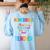 Homebound Teacher Appreciation Week Back To School Heart Women's Sweatshirt Back Print Light Blue Homebound Teacher Appreciation Week Back To School Heart Women's Sweatshirt Back Print Light Blue