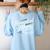 Homeschool Life Homeschool Mom Homeschool Dad Teacher Kids Women's Sweatshirt Back Print Light Blue Homeschool Life Homeschool Mom Homeschool Dad Teacher Kids Women's Sweatshirt Back Print Light Blue