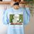 I'Ll Just Wait Until It's Quiet Sarcastic Teacher Women's Sweatshirt Back Print Light Blue I'Ll Just Wait Until It's Quiet Sarcastic Teacher Women's Sweatshirt Back Print Light Blue