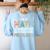 I'm A Math Teacher Of Course I Have Problems Back To School Women's Sweatshirt Back Print Light Blue I'm A Math Teacher Of Course I Have Problems Back To School Women's Sweatshirt Back Print Light Blue