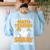 I'm A Math Teacher I'm Scary All Year Long Spooky Halloween Women's Sweatshirt Back Print Light Blue I'm A Math Teacher I'm Scary All Year Long Spooky Halloween Women's Sweatshirt Back Print Light Blue