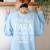 I'm That Paraprofessional They Told You About Retro Teacher Women's Sweatshirt Back Print Light Blue I'm That Paraprofessional They Told You About Retro Teacher Women's Sweatshirt Back Print Light Blue