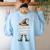 I'm The Science Teacher Elf Family Matching Group Christmas Women's Sweatshirt Back Print Light Blue I'm The Science Teacher Elf Family Matching Group Christmas Women's Sweatshirt Back Print Light Blue
