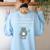 I'm Silently Correcting Your Grammar Sarcastic Teacher For Men Women Kids Women's Sweatshirt Back Print Light Blue I'm Silently Correcting Your Grammar Sarcastic Teacher For Men Women Kids Women's Sweatshirt Back Print Light Blue