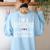 I'm A Teacher What's Your Superpower Women's Sweatshirt Back Print Light Blue I'm A Teacher What's Your Superpower Women's Sweatshirt Back Print Light Blue