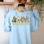 Inclusion Isn't Scary Halloween Sped Teacher Women Men Women's Sweatshirt Back Print Light Blue Inclusion Isn't Scary Halloween Sped Teacher Women Men Women's Sweatshirt Back Print Light Blue