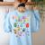 Inclusion Is My Jam SPED Teacher Special Education Life Women's Sweatshirt Back Print Light Blue Inclusion Is My Jam SPED Teacher Special Education Life Women's Sweatshirt Back Print Light Blue