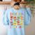 Inclusion Is My Jam SPED Teacher Special Education Teacher Women's Sweatshirt Back Print Light Blue Inclusion Is My Jam SPED Teacher Special Education Teacher Women's Sweatshirt Back Print Light Blue