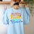 The Influence Of Great Teacher Can Never Be Erased School For Men Women Women's Sweatshirt Back Print Light Blue The Influence Of Great Teacher Can Never Be Erased School For Men Women Women's Sweatshirt Back Print Light Blue