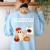 It's A Bootiful Day To Make Art Groovy Art Teacher Halloween Women's Sweatshirt Back Print Light Blue