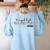 It's a Good Day To Run And Play Leopard PE Teacher Life Women's Sweatshirt Back Print Light Blue It's a Good Day To Run And Play Leopard PE Teacher Life Women's Sweatshirt Back Print Light Blue