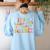 Its A Good Day To Teach Science Earth Science Teacher Women's Sweatshirt Back Print Light Blue Its A Good Day To Teach Science Earth Science Teacher Women's Sweatshirt Back Print Light Blue
