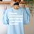 Did You Just Ask If This Has To Be Done In Spanish Teacher Women's Sweatshirt Back Print Light Blue Did You Just Ask If This Has To Be Done In Spanish Teacher Women's Sweatshirt Back Print Light Blue