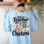 Just a Teacher Who Loves Chickens Chicken Farm Animal Lover Women's Sweatshirt Back Print Light Blue Just a Teacher Who Loves Chickens Chicken Farm Animal Lover Women's Sweatshirt Back Print Light Blue