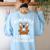 Koalafied School Psychologist Koala Lover Psychology Teacher Women's Sweatshirt Back Print Light Blue Koalafied School Psychologist Koala Lover Psychology Teacher Women's Sweatshirt Back Print Light Blue