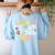 Learning Is Out Of This World Space Teacher Cute Groovy Women's Sweatshirt Back Print Light Blue Learning Is Out Of This World Space Teacher Cute Groovy Women's Sweatshirt Back Print Light Blue