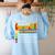 Can I Lick It Periodic Table Chemistry Teachers Women's Sweatshirt Back Print Light Blue