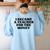 Lie Teacher Saying Humor School Class Women's Women's Sweatshirt Back Print Light Blue Lie Teacher Saying Humor School Class Women's Women's Sweatshirt Back Print Light Blue