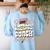 Literacy Coach Reading Specialist Facilitator Lead Teacher Women's Sweatshirt Back Print Light Blue Literacy Coach Reading Specialist Facilitator Lead Teacher Women's Sweatshirt Back Print Light Blue