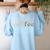 Literacy Science Of Reading Phonics Teacher Linguist Coffee Women's Sweatshirt Back Print Light Blue Literacy Science Of Reading Phonics Teacher Linguist Coffee Women's Sweatshirt Back Print Light Blue
