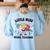 Little Miss Music Teacher Music Teacher Team Women's Sweatshirt Back Print Light Blue Little Miss Music Teacher Music Teacher Team Women's Sweatshirt Back Print Light Blue
