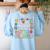I Love My Job For All The Little Reasons Teacher Women's Sweatshirt Back Print Light Blue I Love My Job For All The Little Reasons Teacher Women's Sweatshirt Back Print Light Blue
