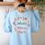 Maslow Before Blooms SPED Teacher School Psychologist Retro Men Women Women's Sweatshirt Back Print Light Blue Maslow Before Blooms SPED Teacher School Psychologist Retro Men Women Women's Sweatshirt Back Print Light Blue