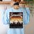 Matematica Master Of Numbers Math Teachers Puppets Parody Women's Sweatshirt Back Print Light Blue