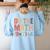Do The Math 67 Meme Six Seven Teacher Women's Sweatshirt Back Print Light Blue Do The Math 67 Meme Six Seven Teacher Women's Sweatshirt Back Print Light Blue