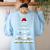 Math Equation Merry Xmas Season Teacher Christmas Tree Women's Sweatshirt Back Print Light Blue Math Equation Merry Xmas Season Teacher Christmas Tree Women's Sweatshirt Back Print Light Blue