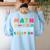 Math Gives Us Hope That Every Problem Has A Solution Teacher For Men Women Girls Kids Women's Sweatshirt Back Print Light Blue Math Gives Us Hope That Every Problem Has A Solution Teacher For Men Women Girls Kids Women's Sweatshirt Back Print Light Blue