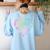 Do The Math Multiply Love Add Hope Math Teacher Tie Dye Women's Sweatshirt Back Print Light Blue Do The Math Multiply Love Add Hope Math Teacher Tie Dye Women's Sweatshirt Back Print Light Blue
