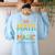 DO Math NOT Magic Math Meme Teacher Humor Women's Sweatshirt Back Print Light Blue DO Math NOT Magic Math Meme Teacher Humor Women's Sweatshirt Back Print Light Blue