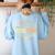 Math Squad For Teacher Or Student Mathematics Men Women Kids Women's Sweatshirt Back Print Light Blue