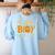 Math Teacher Ghost Shirt Cute Spooky Teacher Halloween Women's Sweatshirt Back Print Light Blue Math Teacher Ghost Shirt Cute Spooky Teacher Halloween Women's Sweatshirt Back Print Light Blue