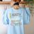 Math Teacher Mathematician Subject Mathematics Joke Women's Sweatshirt Back Print Light Blue Math Teacher Mathematician Subject Mathematics Joke Women's Sweatshirt Back Print Light Blue