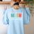 Math Teacher Do Math Not Magic Show Your Work Women's Sweatshirt Back Print Light Blue Math Teacher Do Math Not Magic Show Your Work Women's Sweatshirt Back Print Light Blue