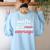 Math Teachers Aren't Mean Women's Sweatshirt Back Print Light Blue Math Teachers Aren't Mean Women's Sweatshirt Back Print Light Blue