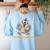 Mathemachicken Chicken Math Teacher Back To School Women's Sweatshirt Back Print Light Blue Mathemachicken Chicken Math Teacher Back To School Women's Sweatshirt Back Print Light Blue