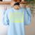 Metaphors Be With You English Teacher Shirts T-Shirt Women's Sweatshirt Back Print Light Blue Metaphors Be With You English Teacher Shirts T-Shirt Women's Sweatshirt Back Print Light Blue