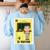 Mexican For Teachers El Maestro Women's Sweatshirt Back Print Light Blue Mexican For Teachers El Maestro Women's Sweatshirt Back Print Light Blue