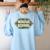 Middle School Camo Retro Back To School Teachers Women's Sweatshirt Back Print Light Blue Middle School Camo Retro Back To School Teachers Women's Sweatshirt Back Print Light Blue