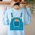 Mouse Halloween Costume Book Cookie Teacher Student Women's Sweatshirt Back Print Light Blue Mouse Halloween Costume Book Cookie Teacher Student Women's Sweatshirt Back Print Light Blue